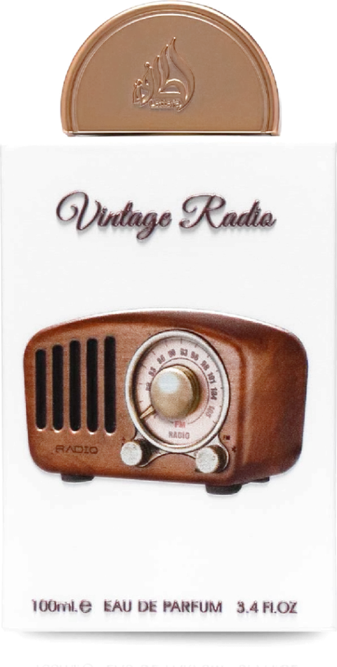 Frasco de Vintage Radio, de Lattafa